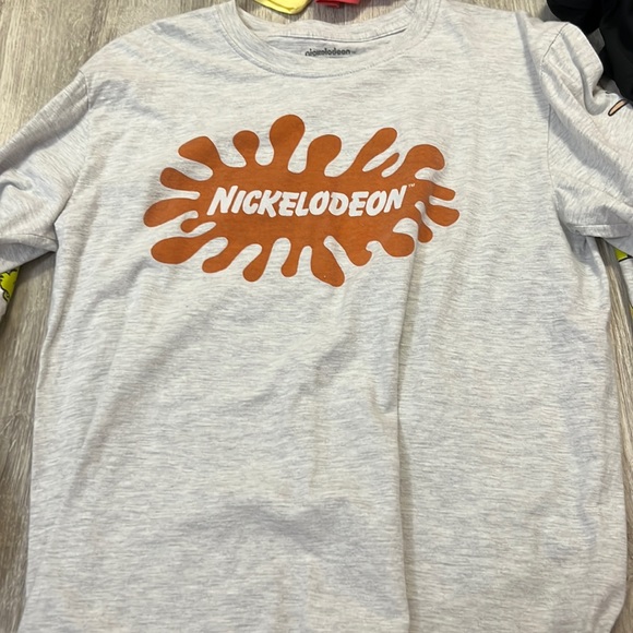 gray nickelodeon long sleeve in M - Picture 1 of 1